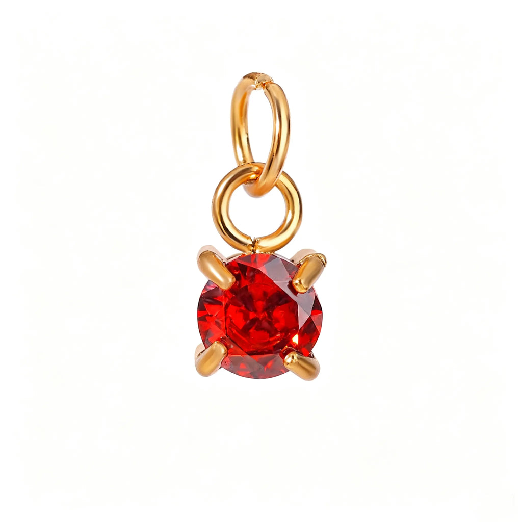 DIY Charm Necklace System | Waterproof Stainless Steel & Zirconia Interchangeable Jewelry